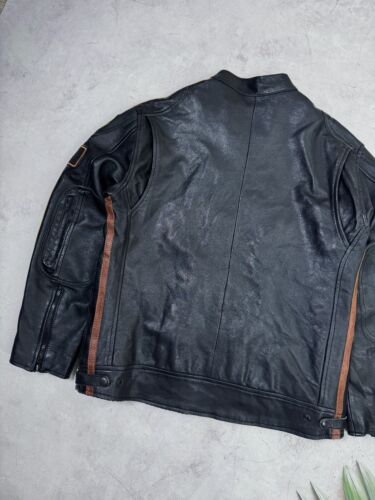 Vintage Aviatrix Leather Motorcycle Jacket Racing Speed Brogniez JLI Mode size M - Picture 21 of 23