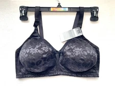 NWD Bali Women's 40D Double Support Spa Closure Comfort-U Wireless Bra DF3372