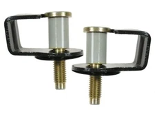 TRQ 39ZV41D Door Lock Striker Plate Bolt Set Fits 1982-1988 Ford EXP