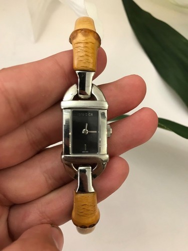 ❤️Gucci Sterling Silver Bamboo Watch❤️ - Picture 2 of 5