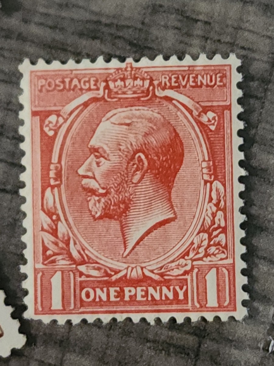 Postage Revenue Foreign One Penny Stamp Used - #A376 | eBay