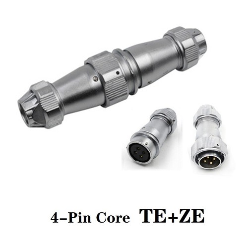 WY24 TE+ZE 2Pin-19Pin Straight clamping jaw fastening plug jaw fastening socket - Picture 13 of 18