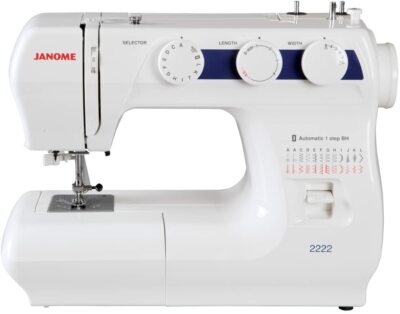 じじ Janome 2222 Lightweight Sewing Machine with 22 Stitches +
