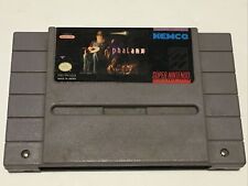 Phalanx (Super Nintendo Entertainment System, 1992) Authentic! Tested!