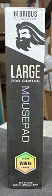 Glorious PC Gaming Race Mouse Pad - White - Large