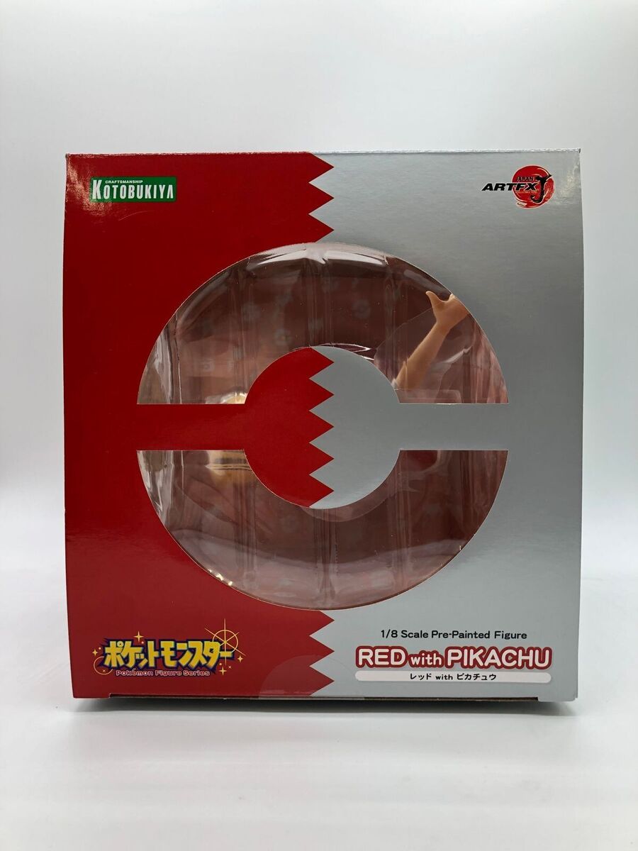 Pokemon Series Red with Pikachu ARTFX J 1/8 Scale Painted Pokemon Series Red with Pikachu ARTFX J 1/8 Scale Painted