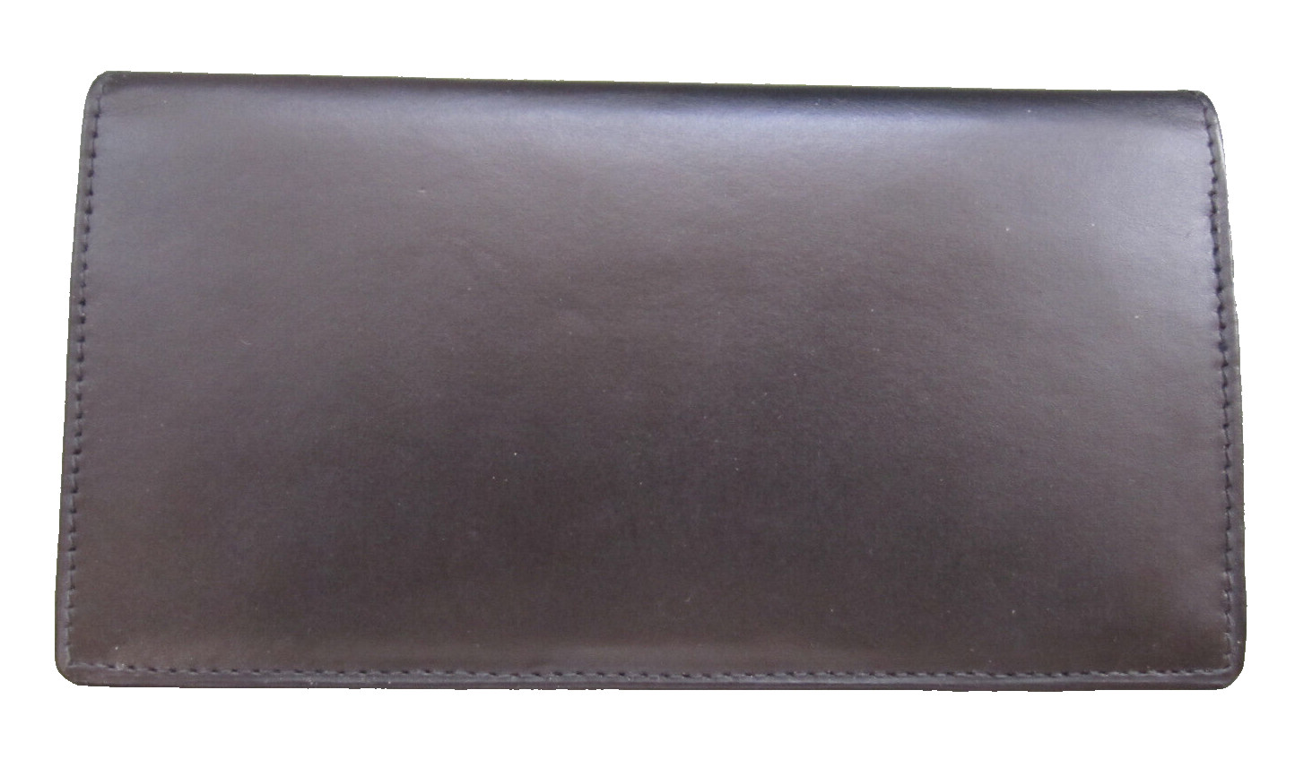 как выглядит Leather Checkbook Cover for Top Side Tear Registers Duplicate Check color blk фото