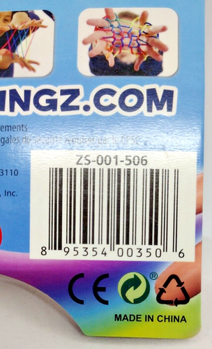 Ztringz Original Regenbogen Seil Finger Twist Spielzeug Nostalgie Fabrikat 45 ztringz Figuren - Bild 6 von 15