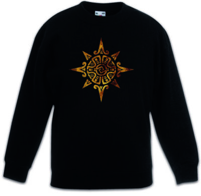 AZTEC POWER Kinder Pullover Indians Sign Civilization Religion Indianer Azteken