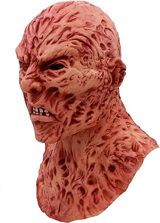 Horror Evil Bloody Devil Freddy Krueger Latex Mask for Scary Creepy Halloween - Image 3 of 4