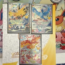 Pokémon JCC Lot 3 cartes FR Électhor Artikodin Sulfura 029-031/072