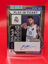 2025-26 Panini Contenders Play-In Ticket Auto Izan Almansa SSP Holo **79/99**