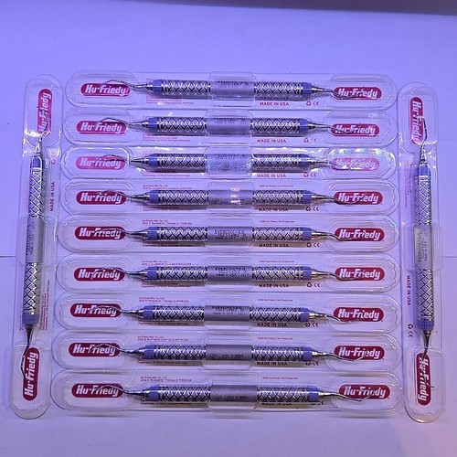 Lot Of 11 Dental #13/14 Gracey Curette EE2 #9 Handle EHB13/146 HU FRIEDY JB8
