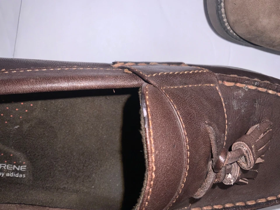 Lote (3) Zapatos Rockport Hombre 9M Cuero Marrón (Superior) Vestido, Hush Puppy, Penny Foto 3 de 4