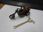 Original 1971 Hot Wheels Rumbers Torque Chop (Brown Rider) w/ Track Guide