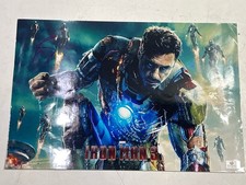 ROBERT DOWNEY JR SIGNED IRON MAN 3 POSTER (P11031033)