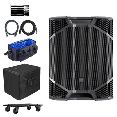 LD Systems ICOA PRO SUB 21 A 21'' Subwoofer with Castor Board & Cover
