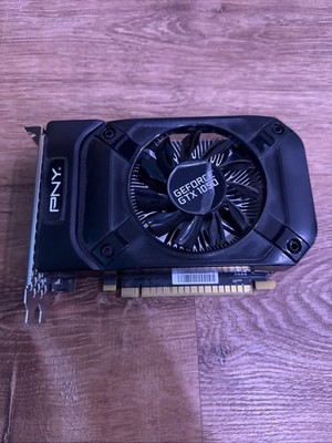 PNY NVIDIA GeForce GTX 1050 2GB GDDR5 DVI HDMI DP Graphics Card (VCGGTX10502PB)