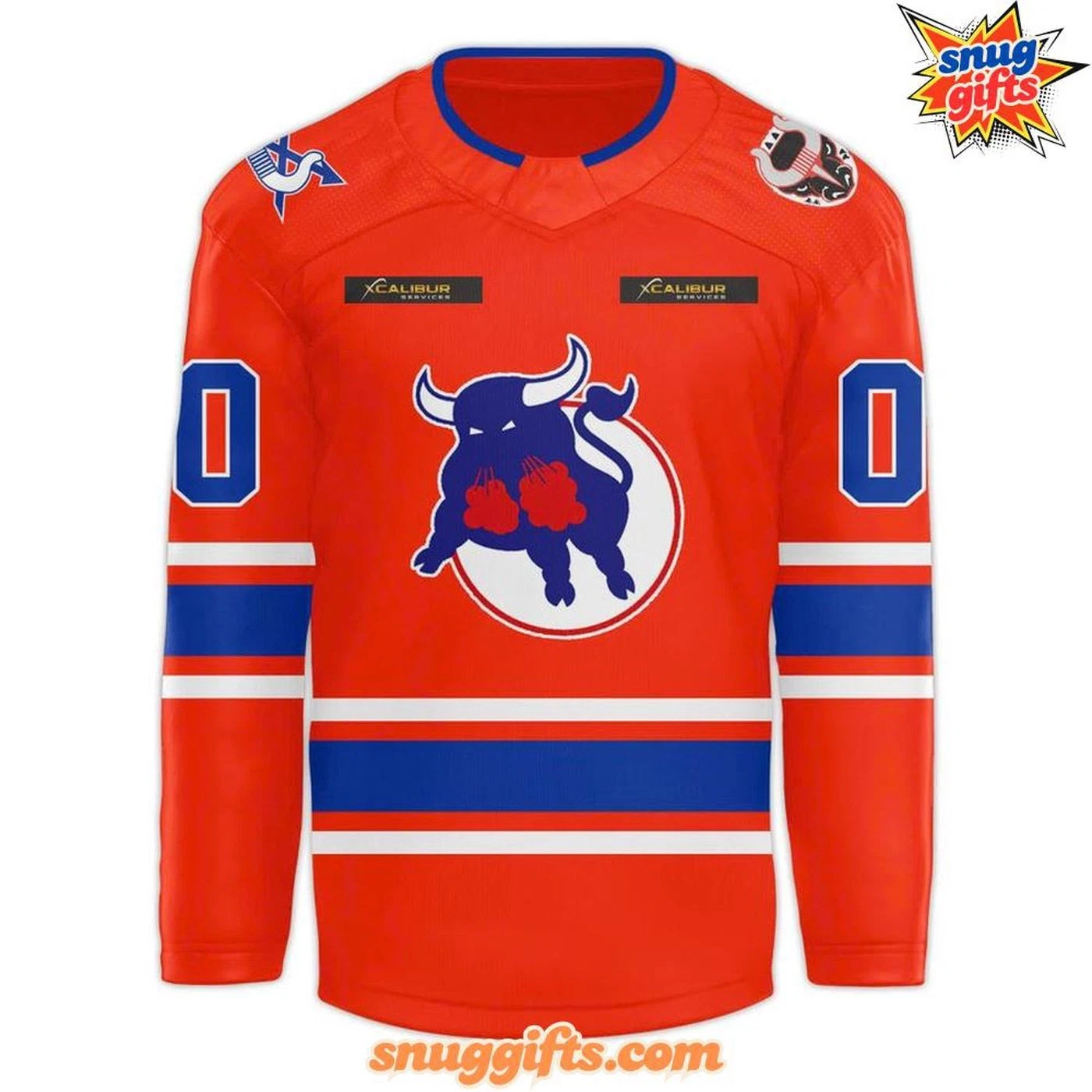 Personalized Birmingham Bulls Men's Hockey Jersey Christmas Gift