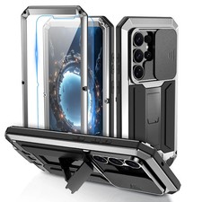 Gorilla Case For Samsung S26 Ultra S25 S24 S23 S22+ Metal Glass Cover Shockproof