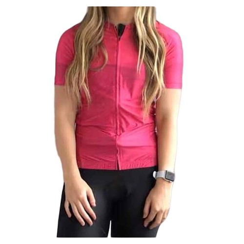 Zyia NEU rosa Renntrikot Damen Gr. L Radshirt Gesäßtaschen Reißverschluss Bike Racing - Bild 3 von 13