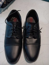 Men's Dexter Comfort Memory Foam Shoes Size 12W US Black Dress Shoes NWOT 
