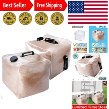 Compact 2 Pack Pool Weight Bags - Secure Above Ground Pool Steps & Ladders