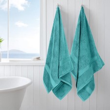 Madison Egyptian Cotton Pile Plush Heavyweight Absorbent Bath Towel Set of 2