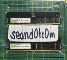 NEMIX ECC RAM 96GB (2X48GB) DDR5 5600 PC5-44800 2Rx8 1.1V CL46 288-PIN ECC UDIMM