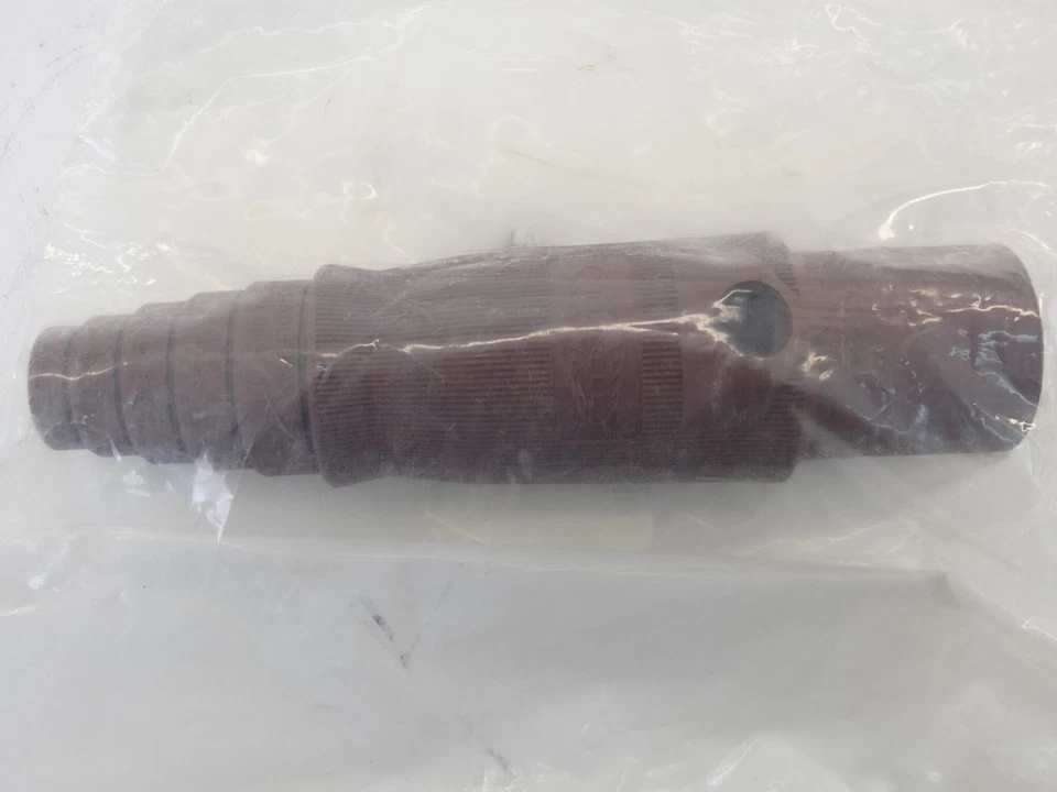 Kellems Hubbell HBLMBBN Single Pole Replacement Male Body Plugs HBL Brown - N... - Image 2 of 3