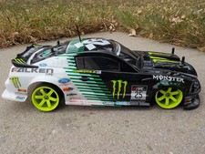 Tamiya 2011 Tb-03 Vds Rolling Chassis Drift Car Wcustom Monster Energy Body Tamiya 2011 Tb-03 Vds Rolling Chassis Drift Car Wcustom Monster Energy Body