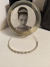 David  s Bridal Wedding Tiara Collection Silver Rhinestones Retail 99