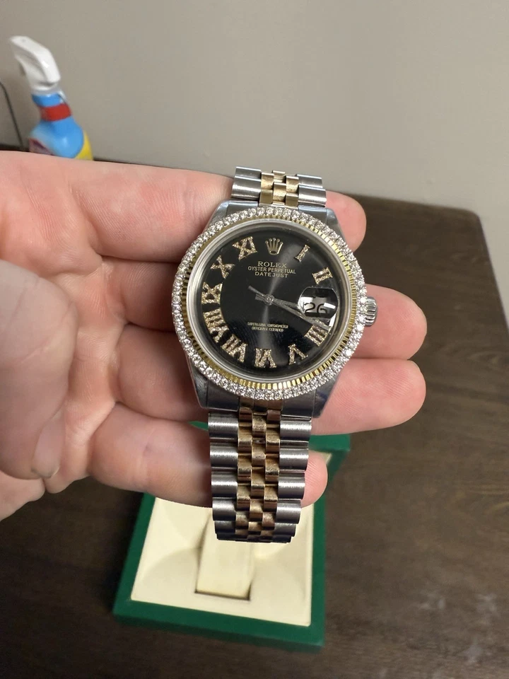 Rolex DateJust Original Serie 189656 2.00ct Diamantes Genuinos Claridad SI Foto 4 de 4