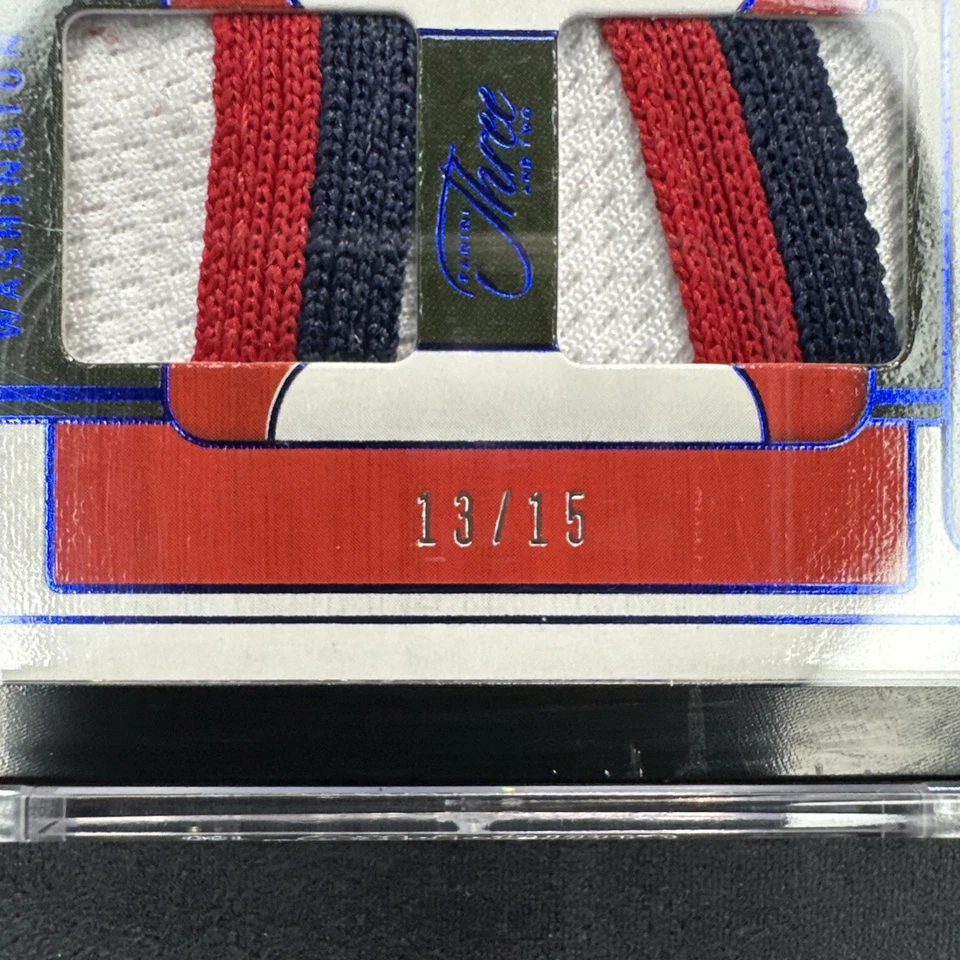 13/15 YOHANDY MORALES BLUE PROSPECT DUAL JERSEY 2024 Panini Three And Two PDJ-YM - Image 2 of 4