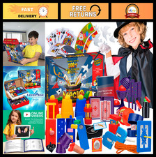 Ultimate Magic Kit for Kids - 100 Exciting Tricks  Tutorial Videos Ages 6-12
