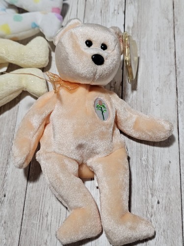 Ty Beanie Babies Plush Lot of 5 Chang Mai Dearest Kissme Clubby Mother Soft Toys - Picture 5 of 13