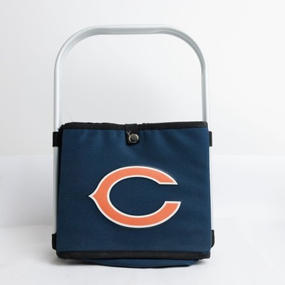 Picnic Time Chicago Bears Urban Basket Folt Flat Basket Rare