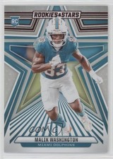 2024 Panini Rookies & Stars Rookies Longevity Malik Washington #172 0a21