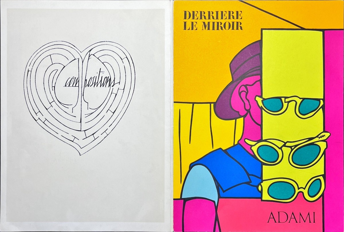 Valerio Adami - Derriere le Miroir No. 220 - 1976 | eBay