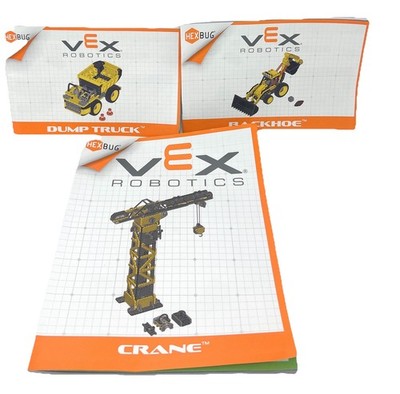 HEXBUG VEX Construction Zone~3 builds