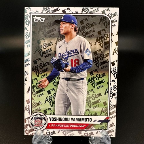 2025 Topps Yoshinobu Yamamoto All-Star Game #27 Los Angeles Dodgers
