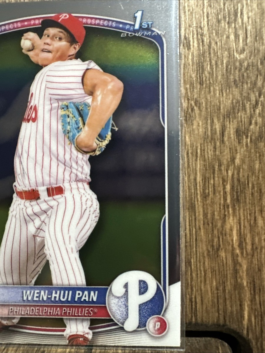 2025 Bowman Chrome 1st Wen-Hui Pan #BCP-6 Philadelphia