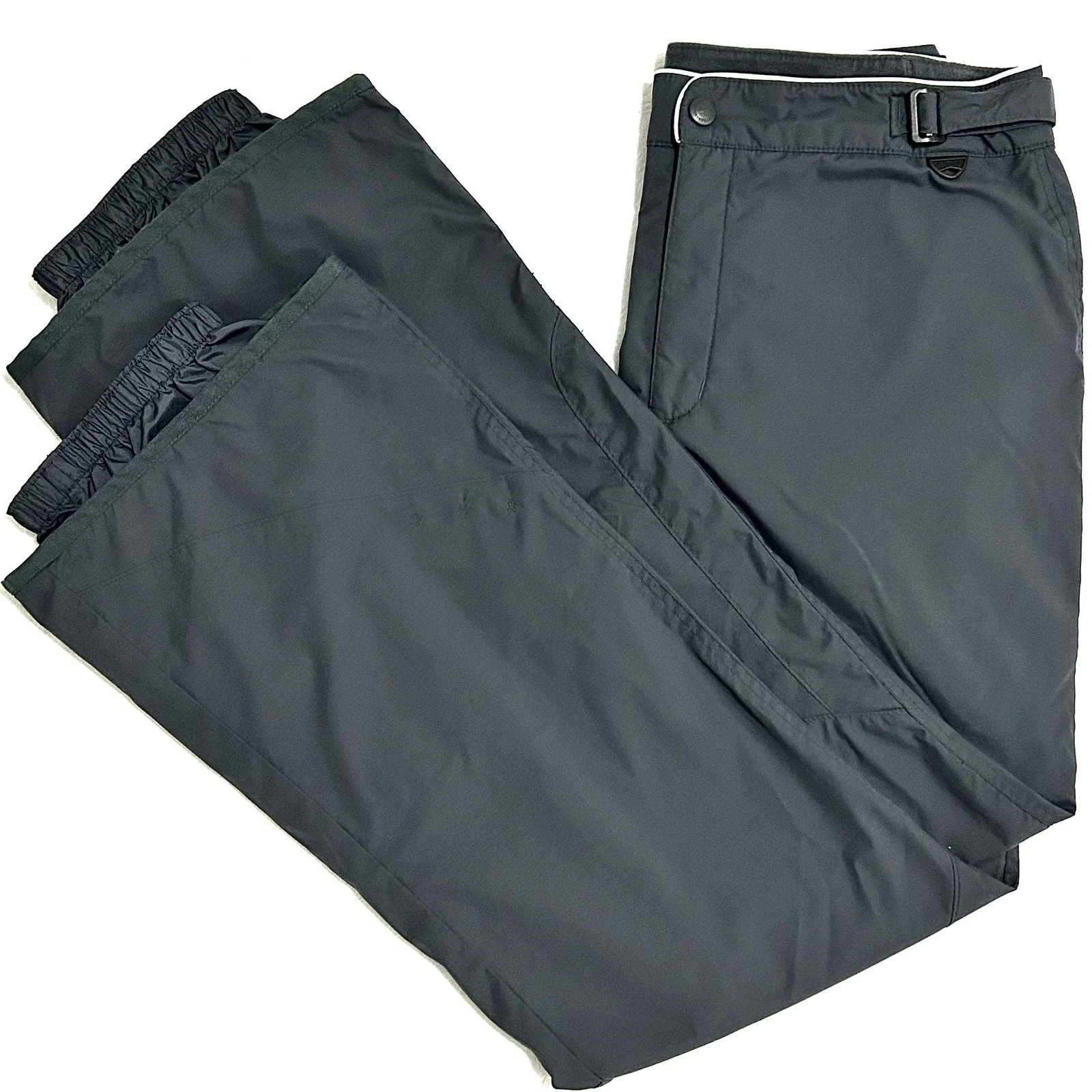 Columbia Vertex Insulated Snow Pants Women’s Large Gray Snowboard Ski Gaiter