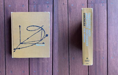 Calculus And Analytic Geometry 4th Edition George Thomas Hardcover Book 1968