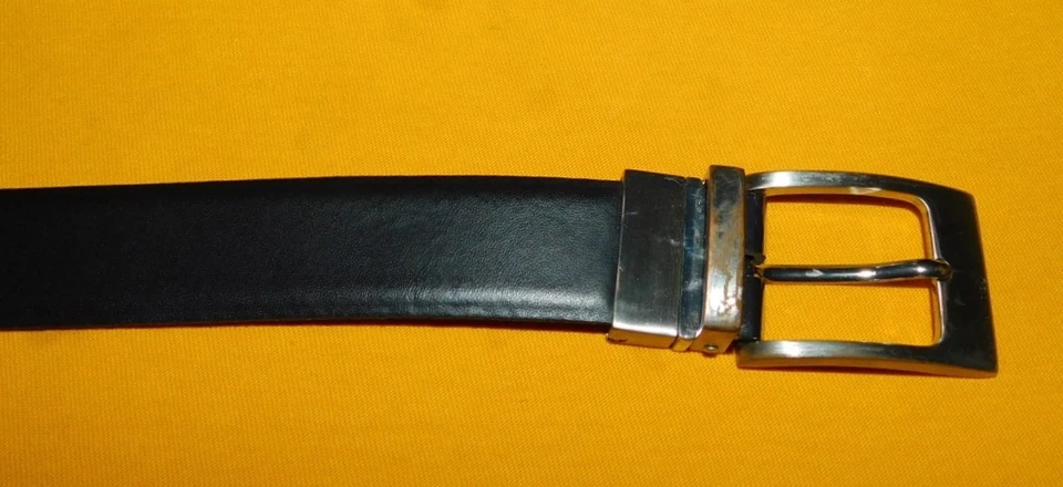 CINTURÓN REVERSIBLE HOMBRE TED BAKER CUERO GENUINO NEGRO/MARRÓN CLARO TALLA 38/95cm.. Foto 2 de 4