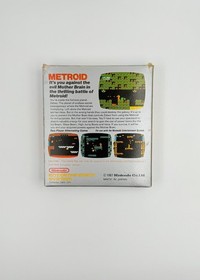 Metroid (Nintendo NES) - Small Box EU (Rare) - EEC/FRG - Complet