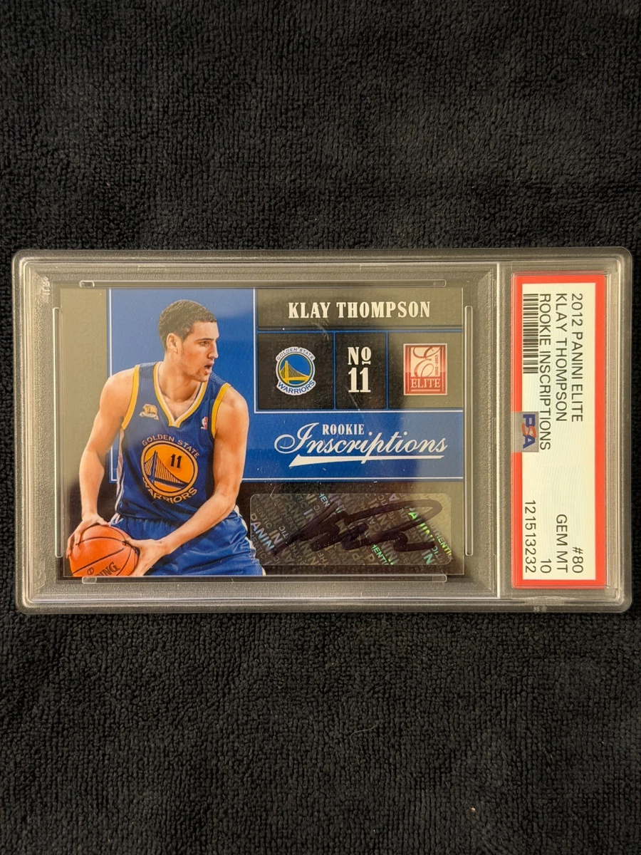 Klay Thompson Basketball Grade 10 Rookie Sports Trading Cards