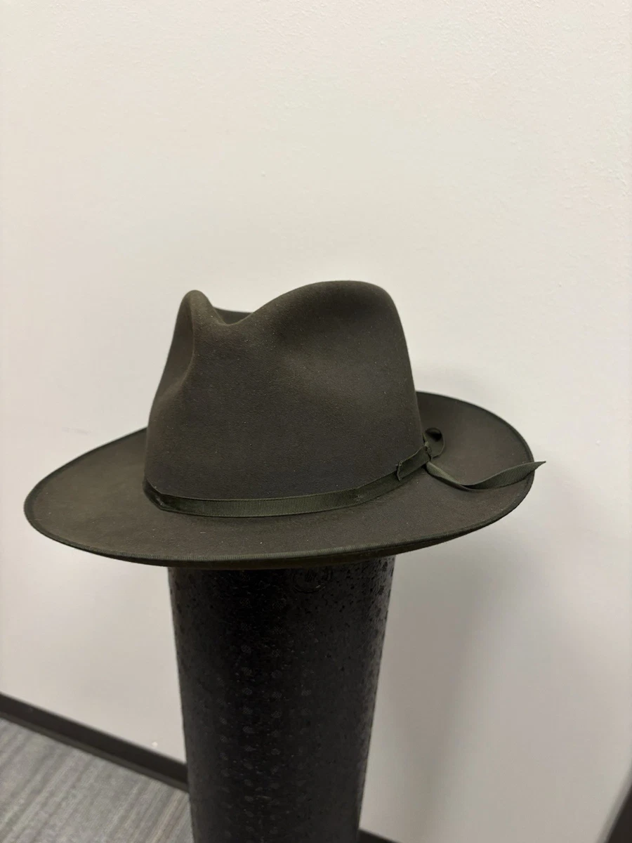 SOMBRERO FEDORA STETSON STRATOLINER FIELTRO PIEL SUAVE
