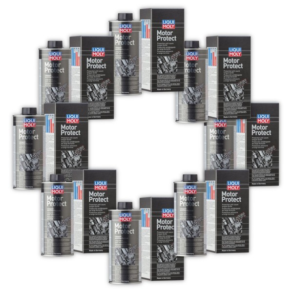 8X Additiv Liqui Moly 1018 Motor Protect MotoröL Langzeit Verschleissschutz-image