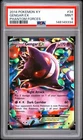 Pokemon Gengar Ex XY Phantom Forces #34 PSA 9 Mint